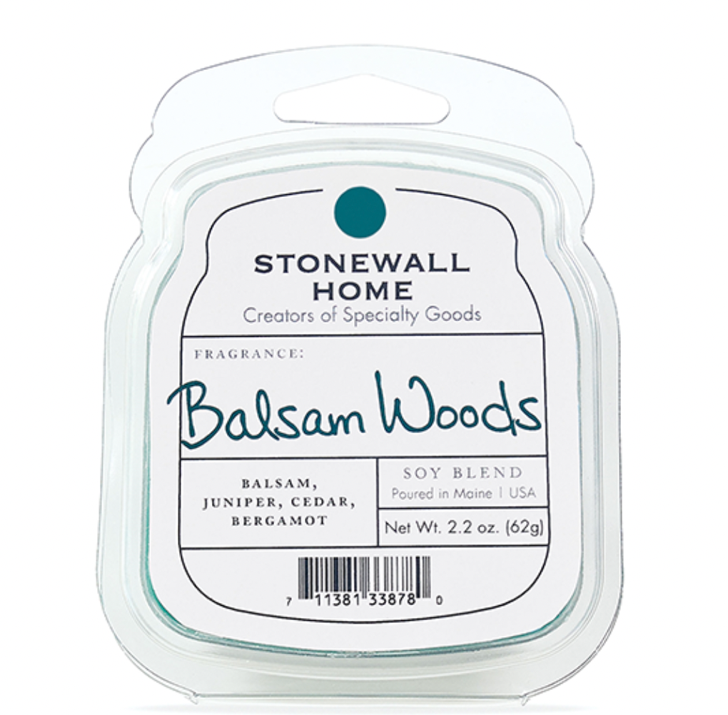 Stonewall Home Holiday Wax Melts - Balsam Woods