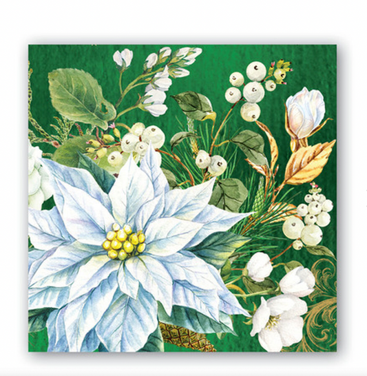 Holiday Luncheon Napkins - 6.5" x 6.5" (Select from 3 Patterns)