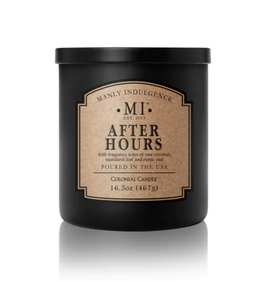 Manly Indulgence Classic Candles - (Select from 4 Scents)