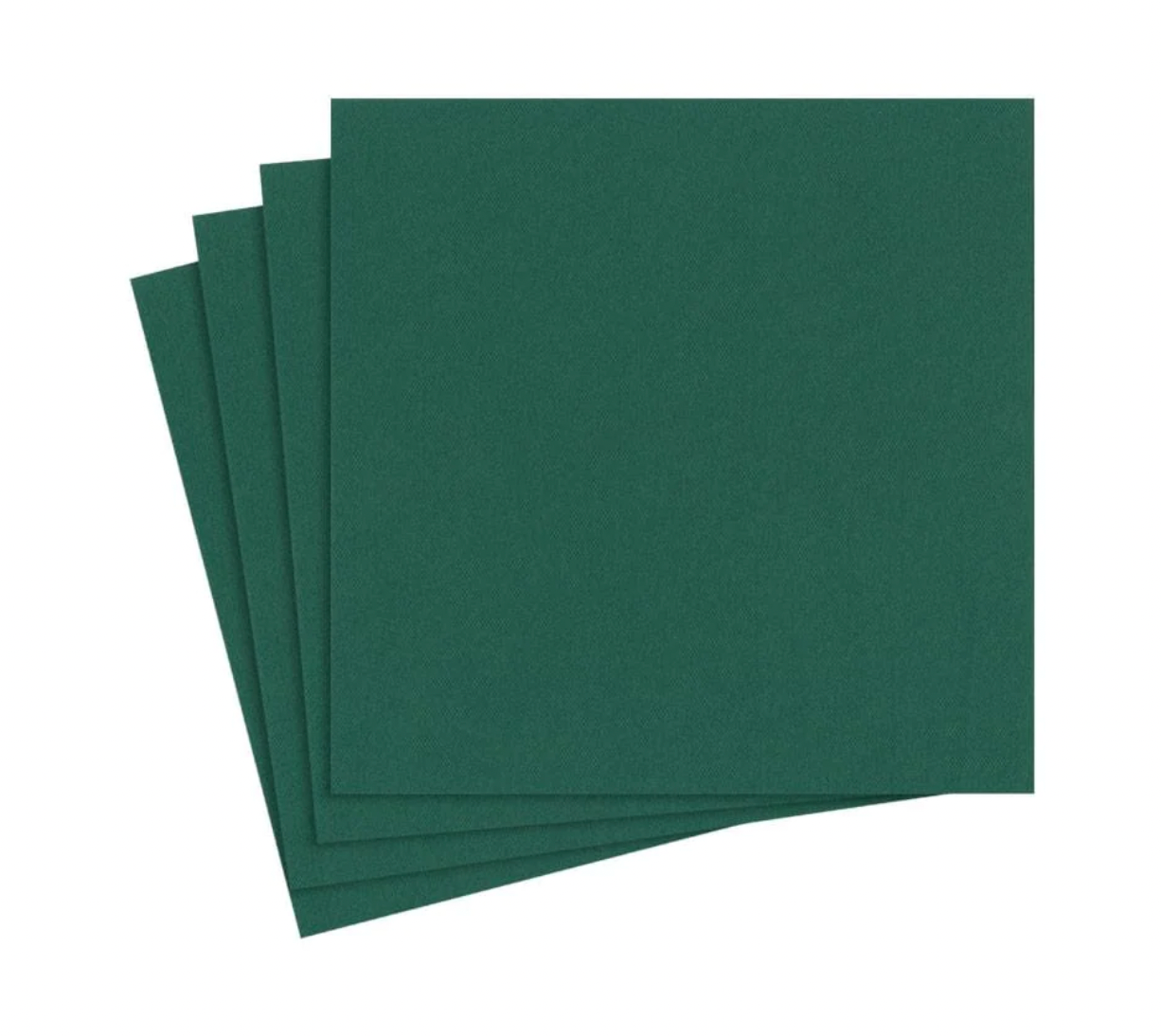 Caspari Luncheon Napkins - Hunter Green