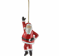 Dancing Santa Ornaments
