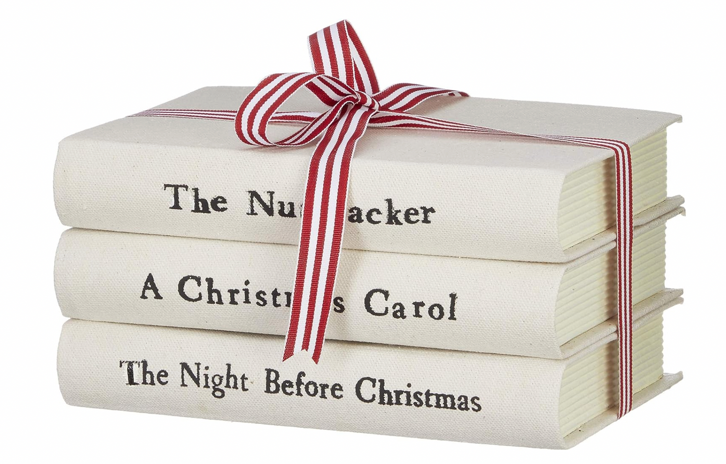 Christmas Stacked Books