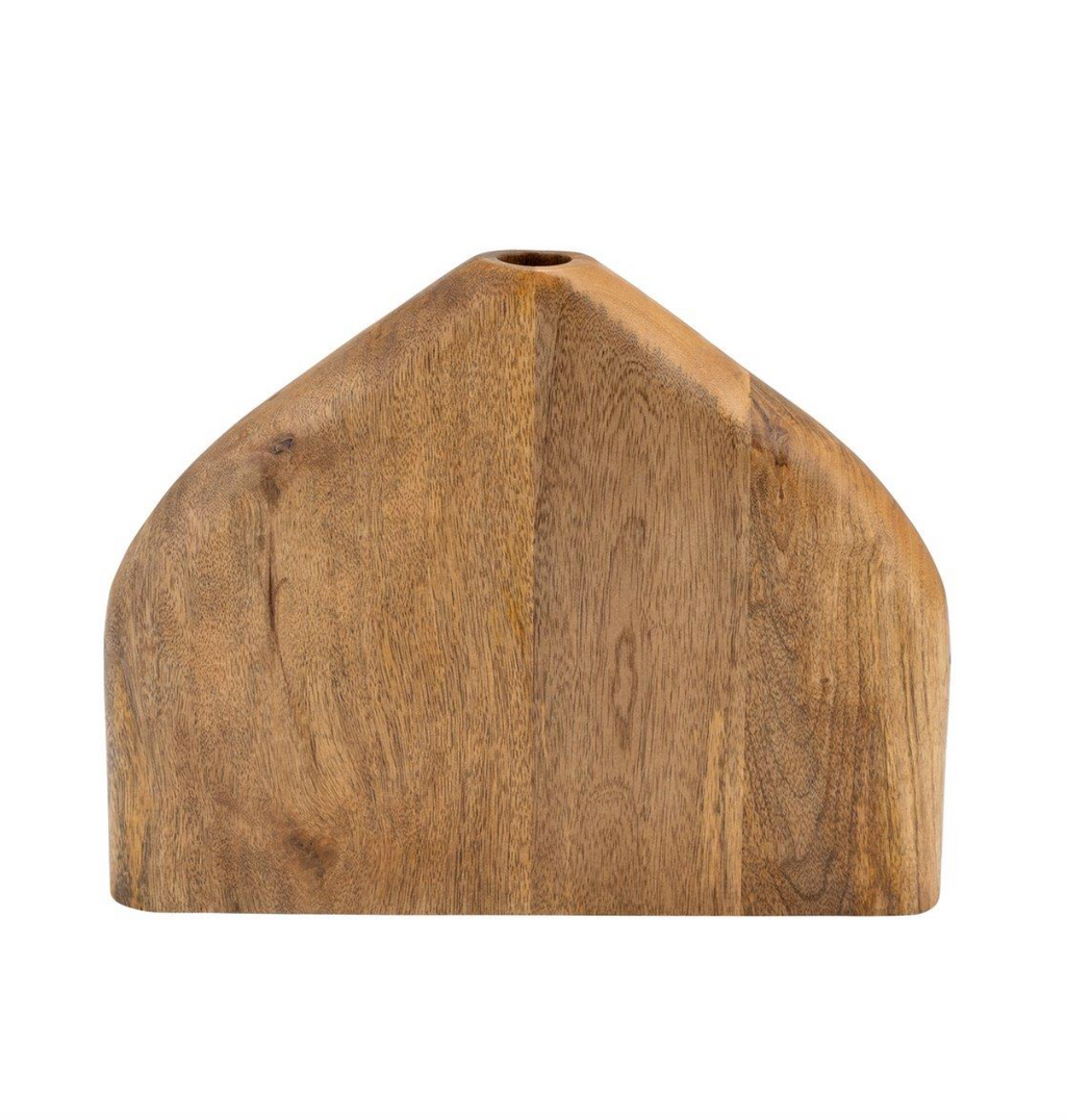 Wood Tapered Vases (2 Sizes)