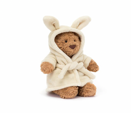 Jellycat Bartholomew Bear w/ Bathrobe