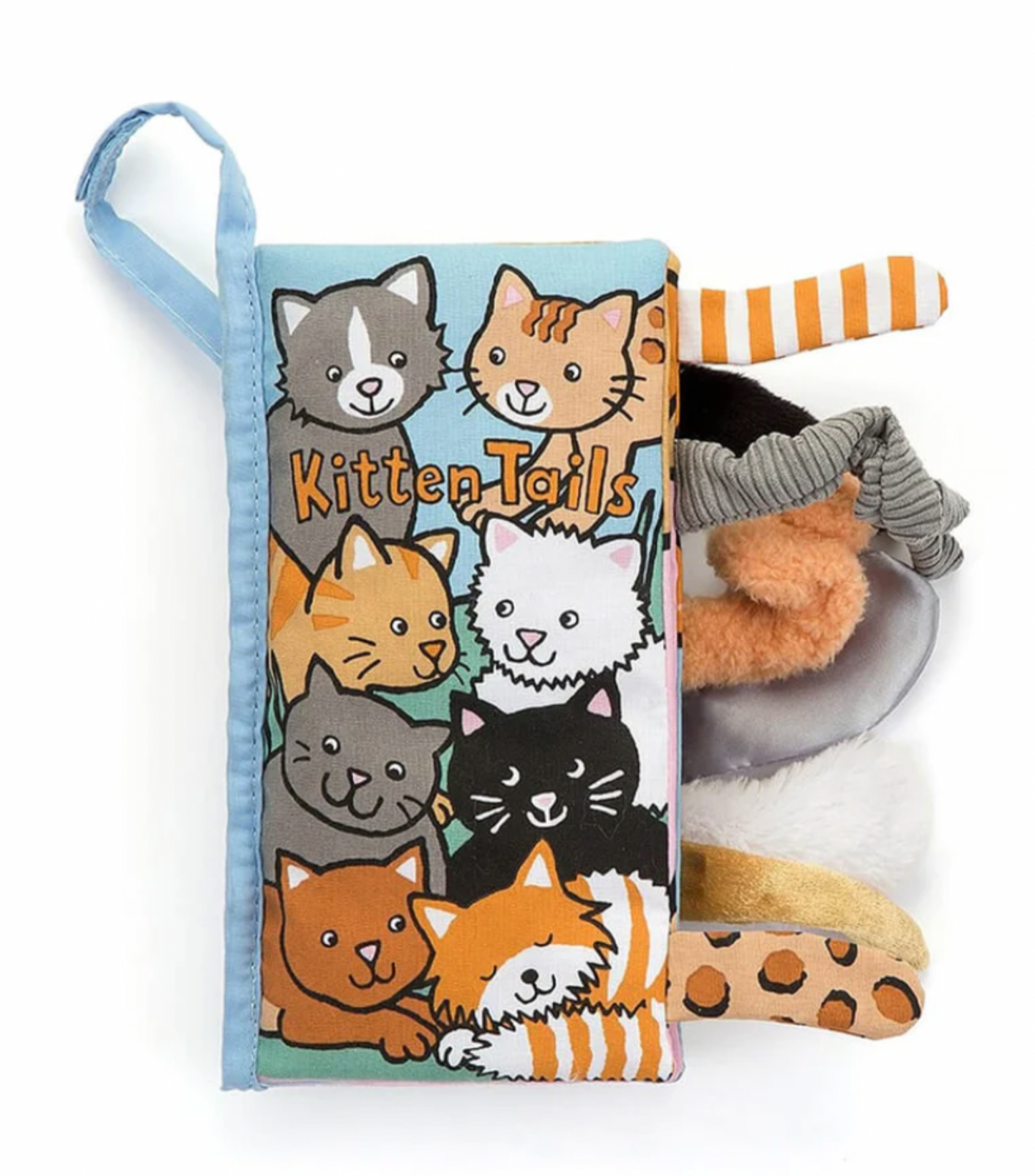 Jellycat Kitten Tails Soft Book