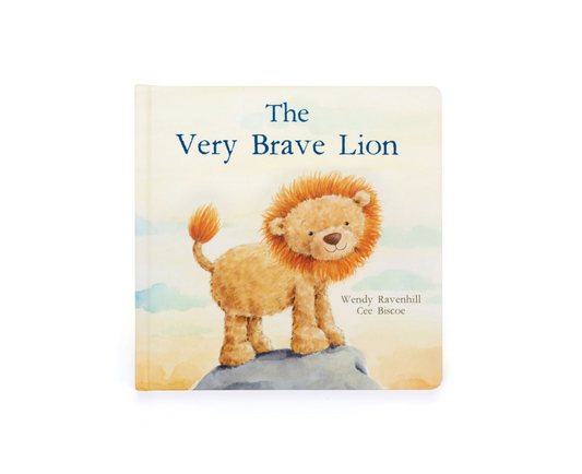 Jellycat The Very Brave Lion Book