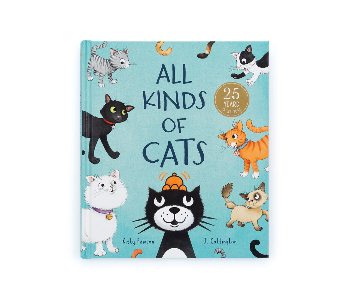 Jellycat All Kinds of Cats Book