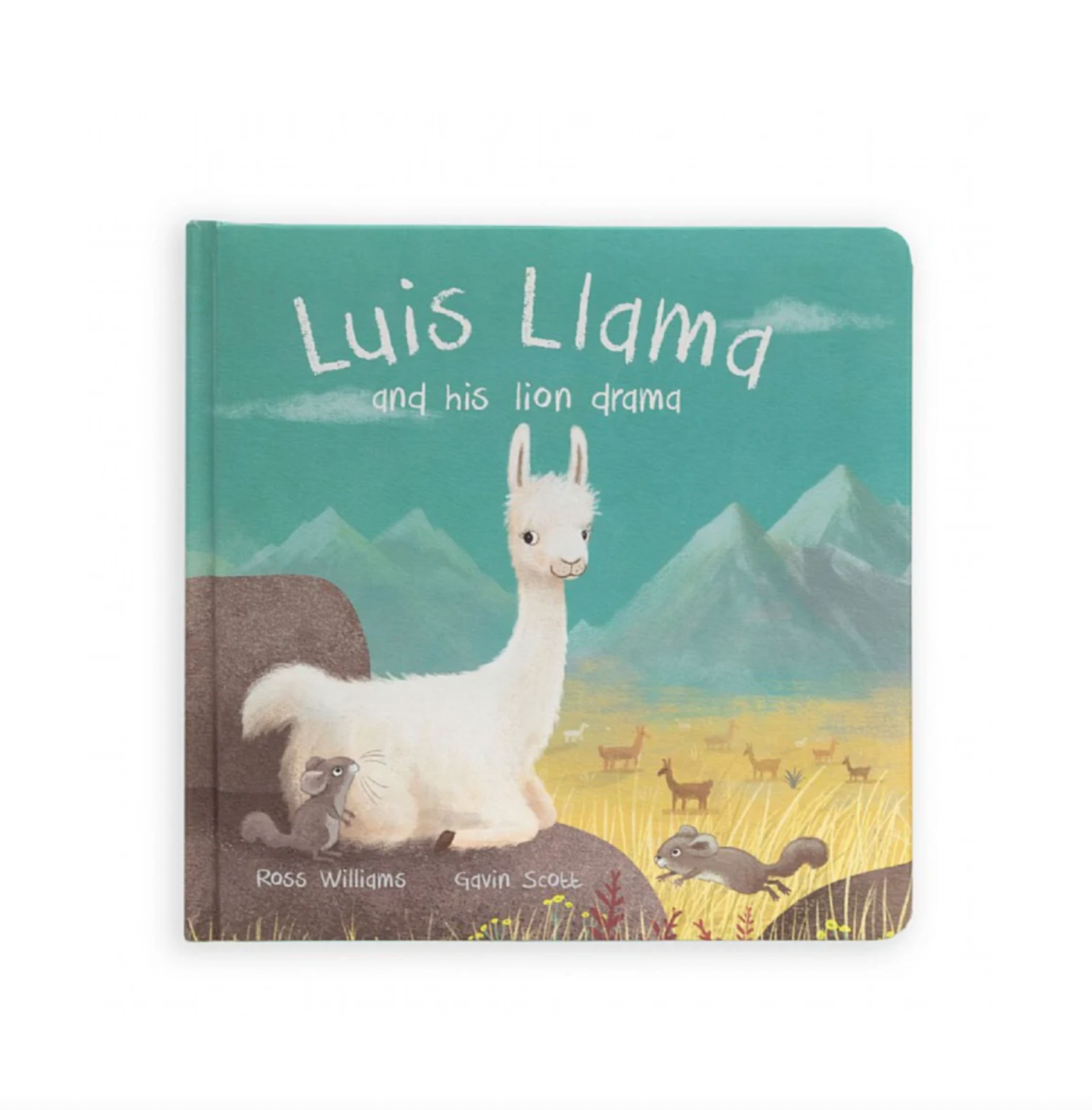 Jellycat Luis Llama Book