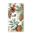 Michel Design Works - White Spruce Hostess Napkins - 4.4" x 7.9"