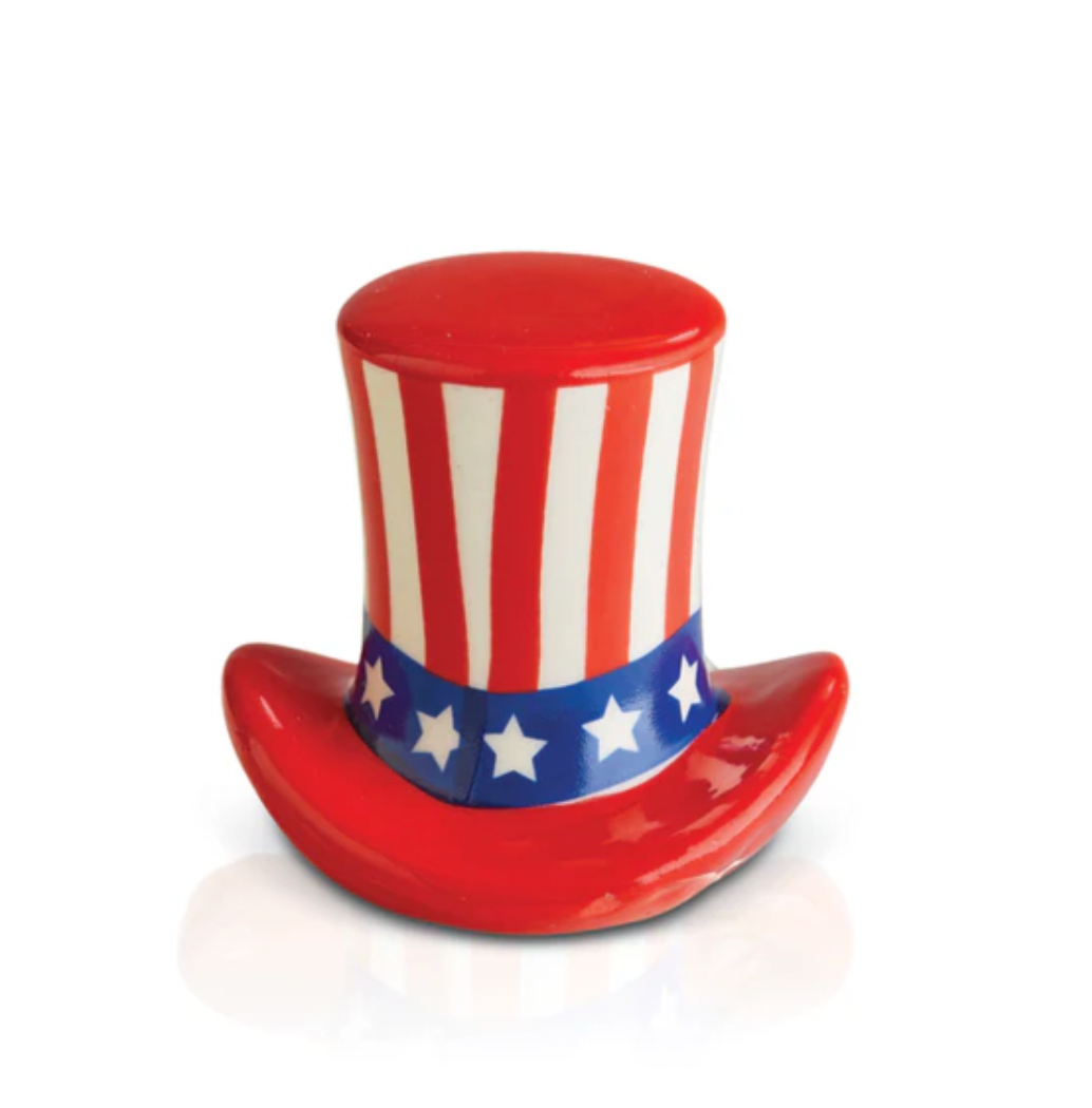 Nora Fleming Uncle Sam Hat Mini