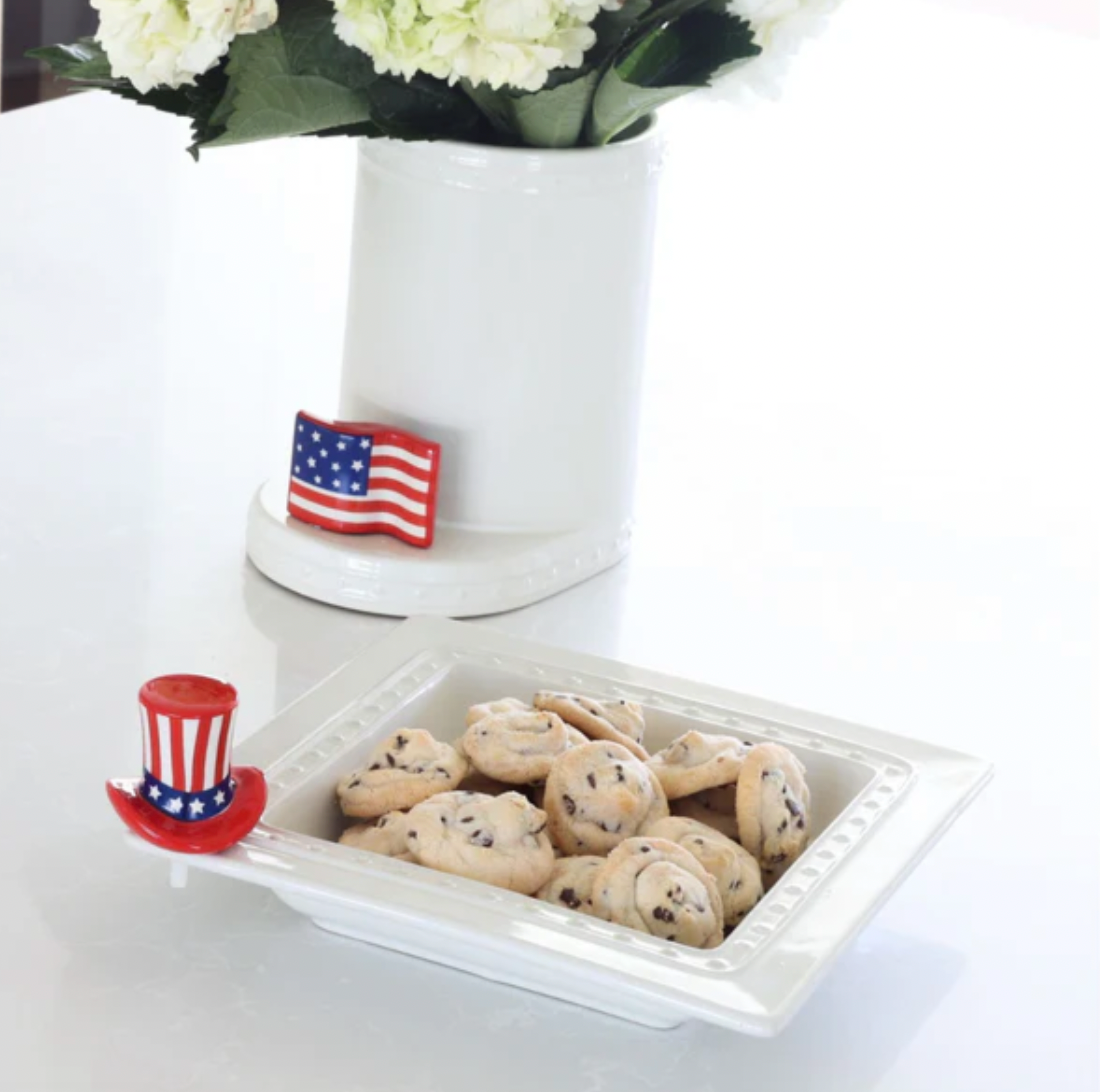 Nora Fleming HOME OF THE FREE Mini