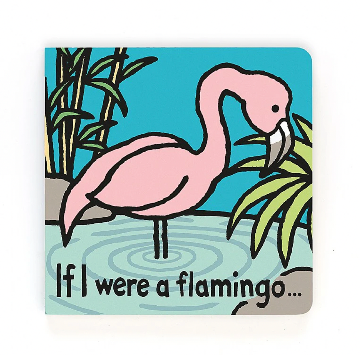 Jellycat 'If I were a Flamingo' Book