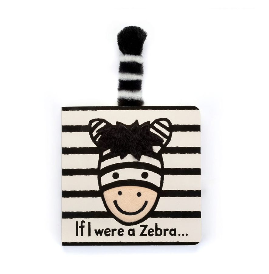 Jellycat 'If I were a Zebra' Book