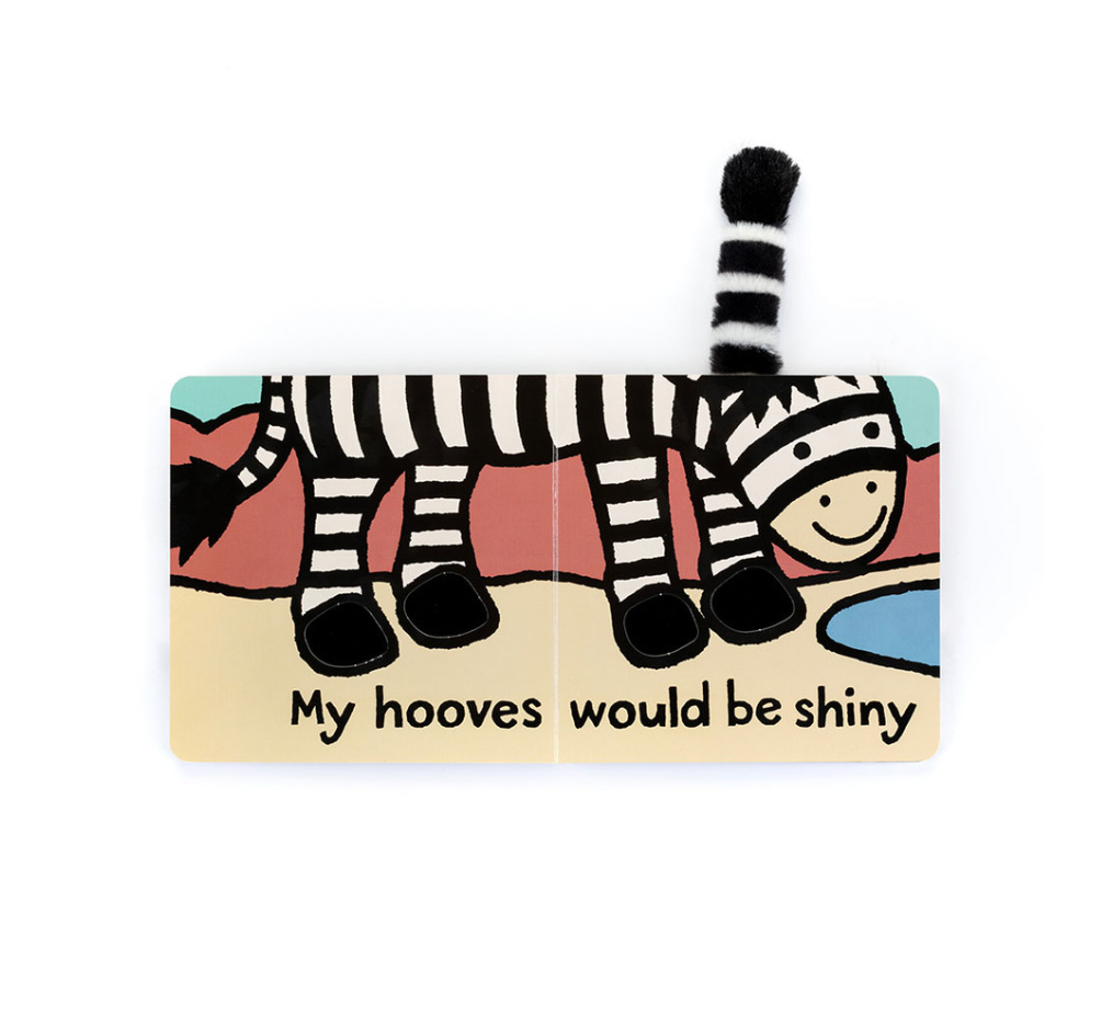 Jellycat 'If I were a Zebra' Book