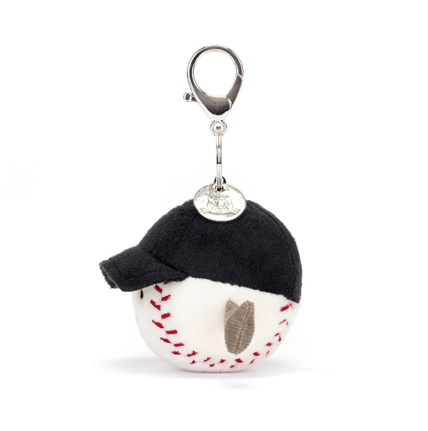 Jellycat Amuseable Bag Charm Baseball