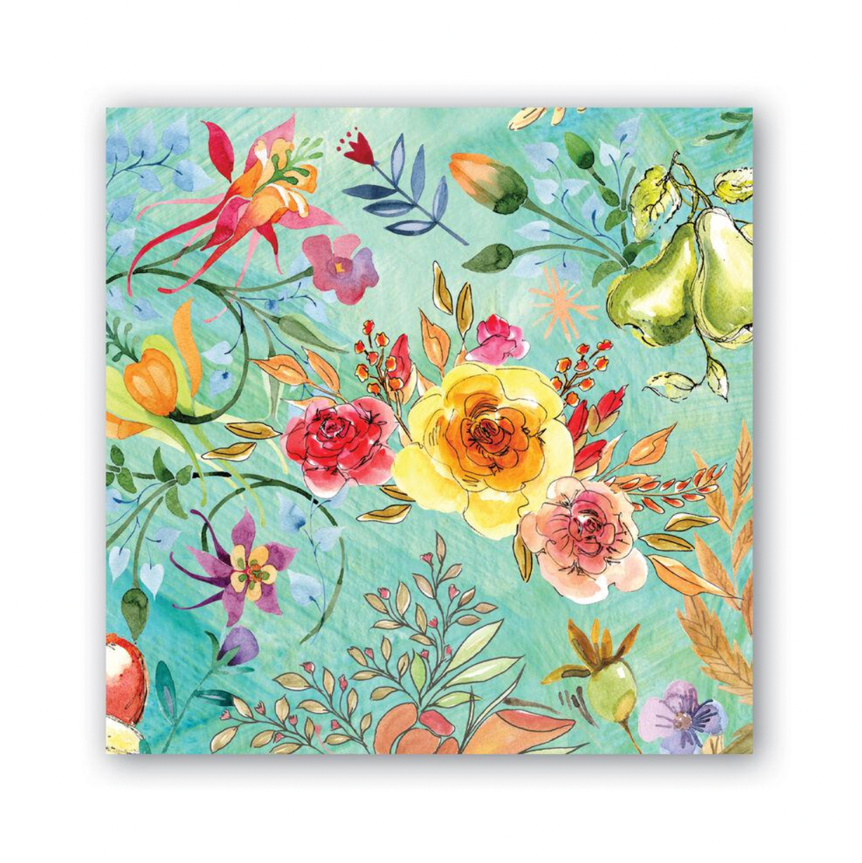 Michel Design Works Cocktail Napkins - 5" x 5" Spring/Summer