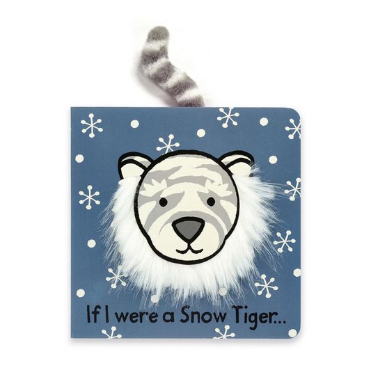 Jellycat If I were a Snow Tiger Book