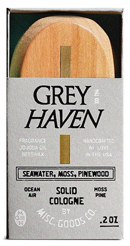 Misc. Goods Co. - "Greyhaven" Solid Cologne