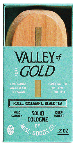 Misc. Goods Co. - "Valley of Gold" Solid Cologne