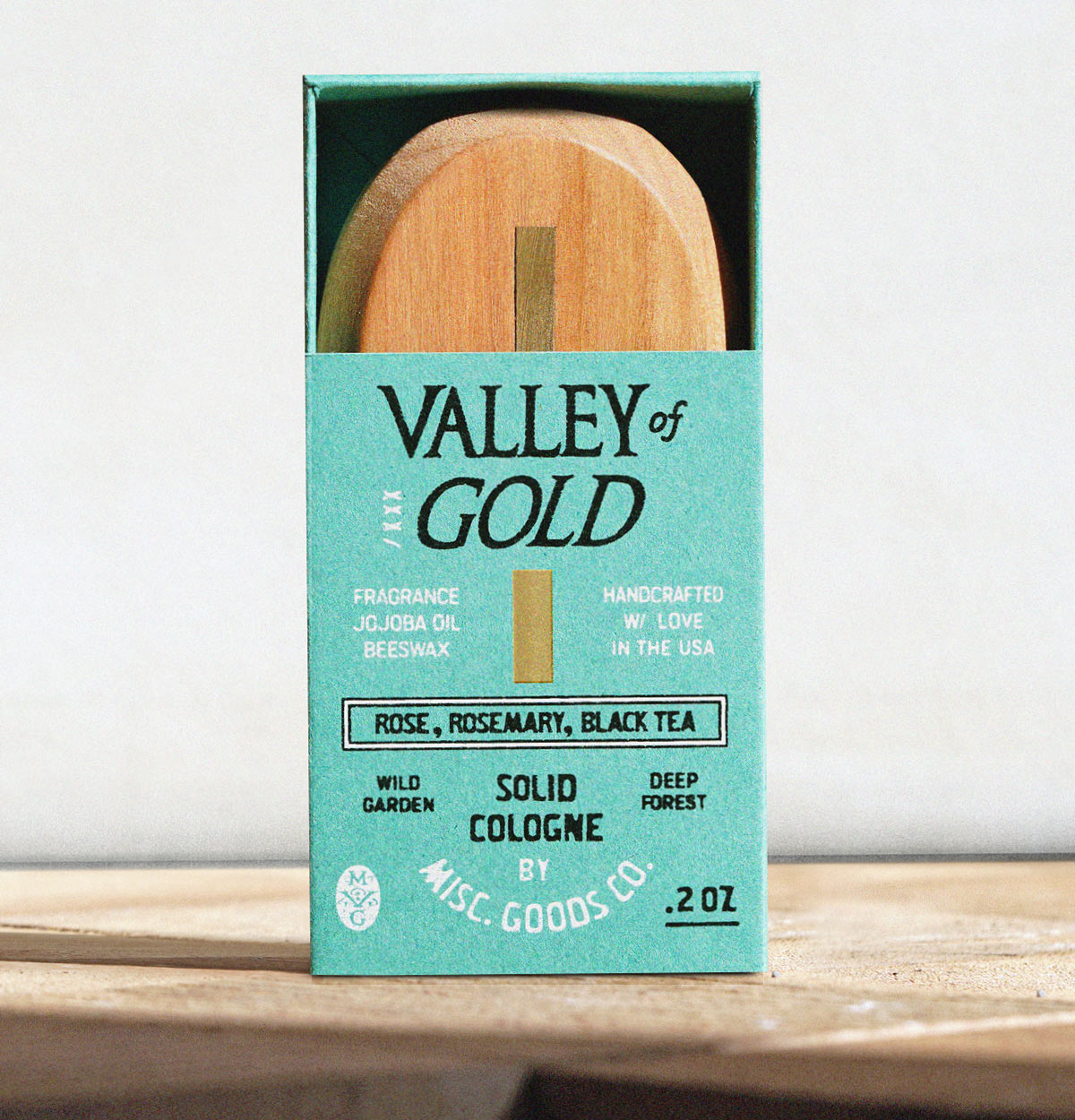Misc. Goods Co. - "Valley of Gold" Solid Cologne