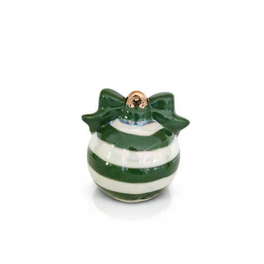 Nora Fleming Deck the Halls / Green Ornament Mini