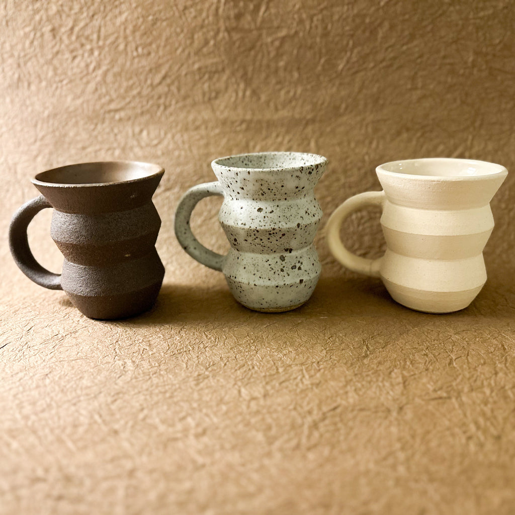 Olivia Snow Ceramics - Handmade Angled Ceramic Mug