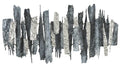 Abstract 3-D Metal Wall Art