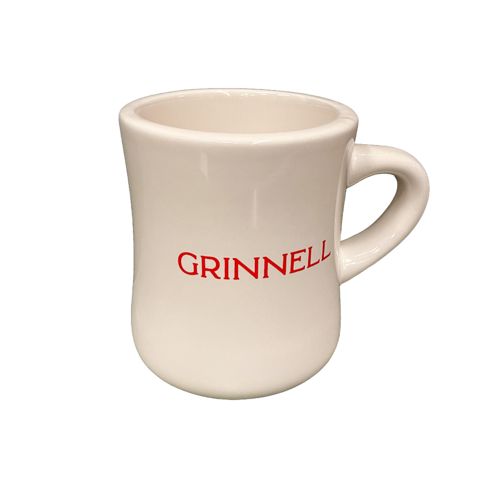 Grinnell 10 oz. Diner Coffee Mug (Red Print)