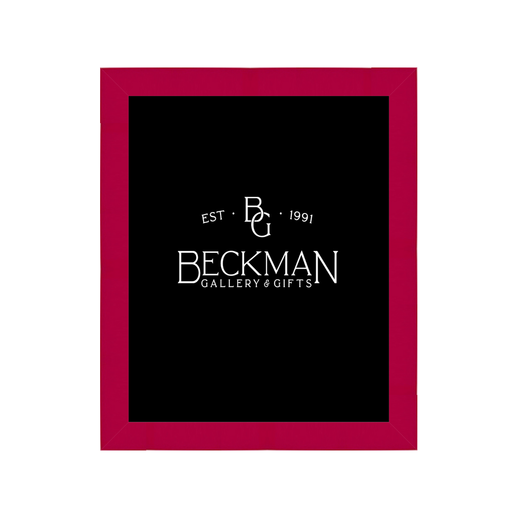 Beckman Gallery - Confetti Red Frame 7/8"Ready Made Picture Frame