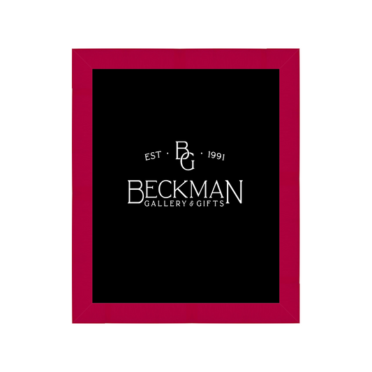 Beckman Gallery - Confetti Red Frame 7/8"
