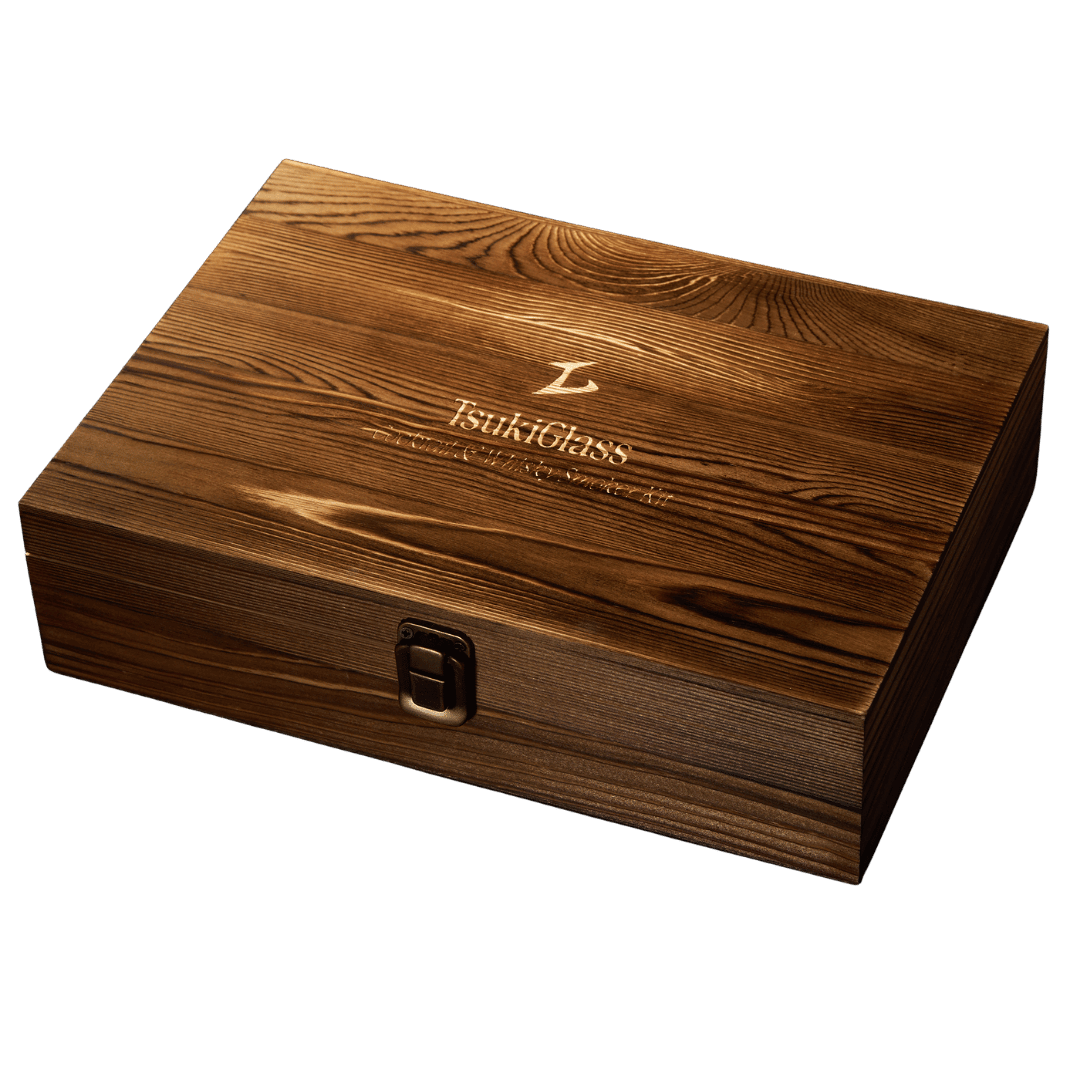 TsukiGlass - Smoker Kit For Whisky & Cocktail (Storm Bundle)