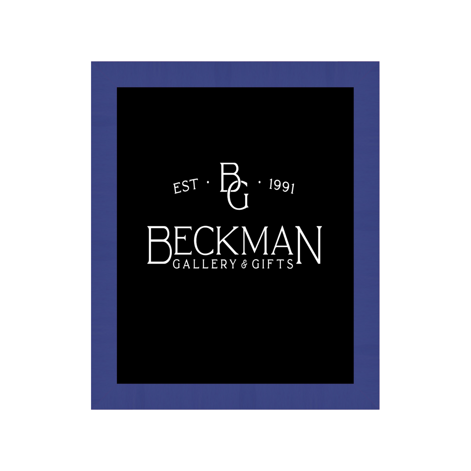 Beckman Gallery - Confetti Royal Blue 7/8" Ready Made Picture Frame