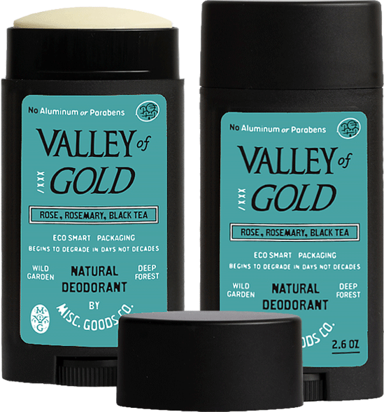 Misc. Goods Co. - "Valley of Gold" Natural Deodorant