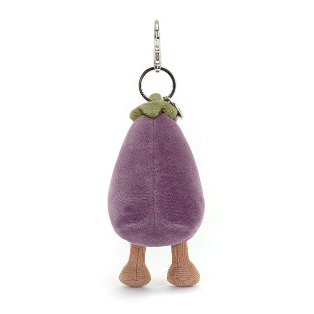 Jellycat Amuseable Vivacious Eggplant Bag Charm