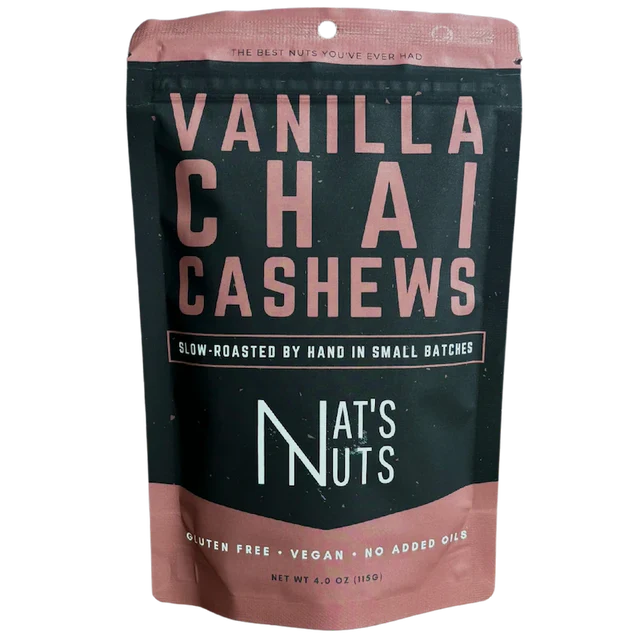 Nats Nuts  Vanilla Chai Cashews