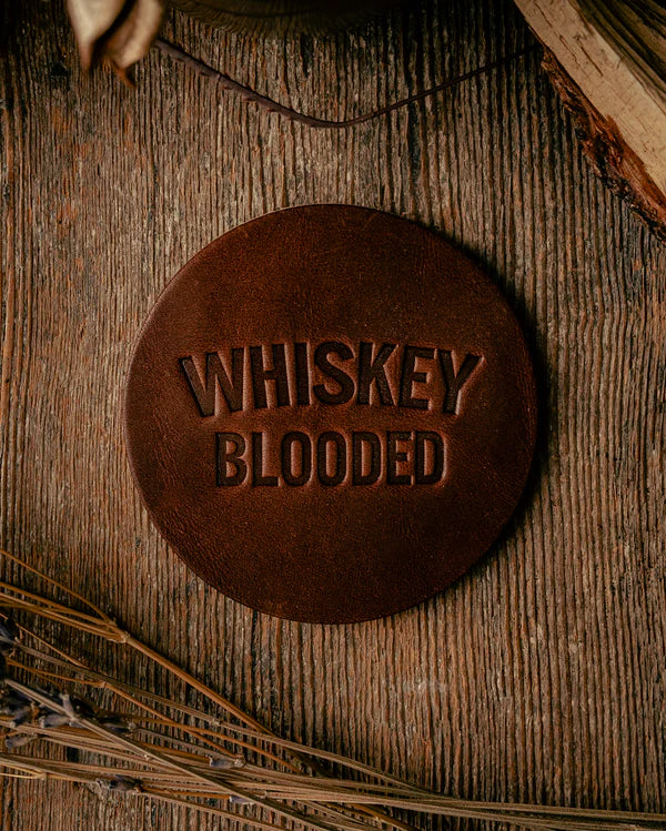 Manready Mercantile - Leather Coaster | Whiskey Blooded