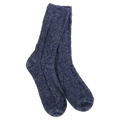 World's Softest Socks - Denim Confetti - Women's Weekend Ragg Crew.