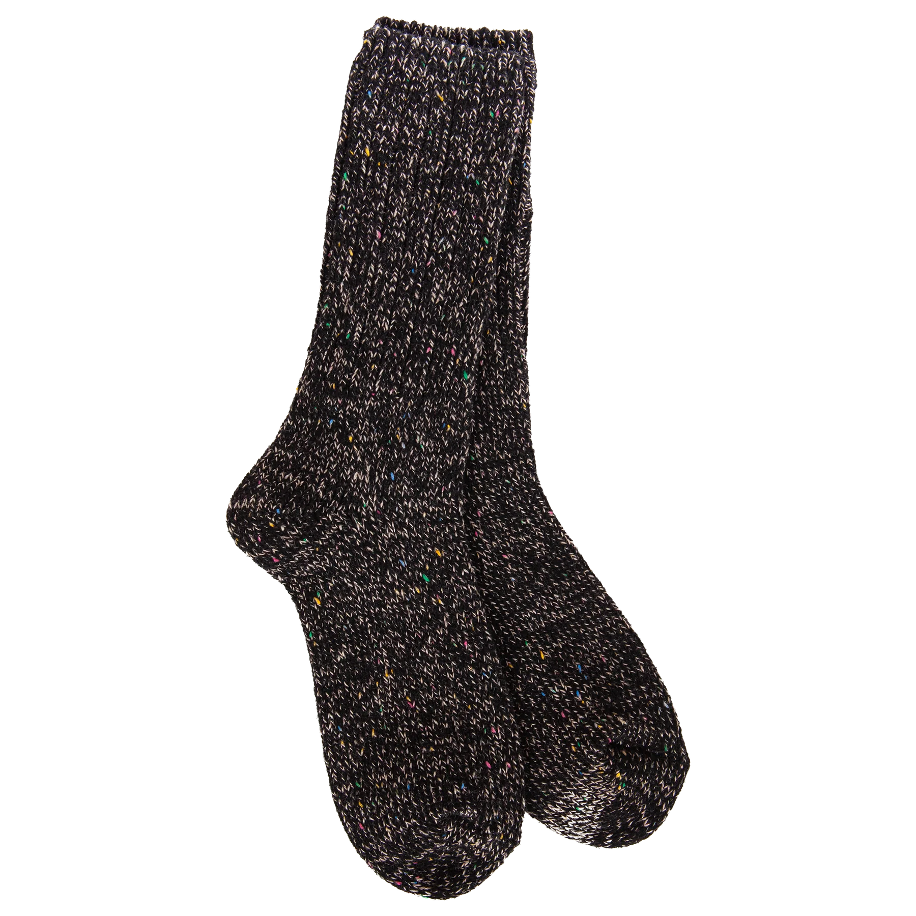 World's Softest Socks - Women's Weekend Ragg Crew. Moonlit