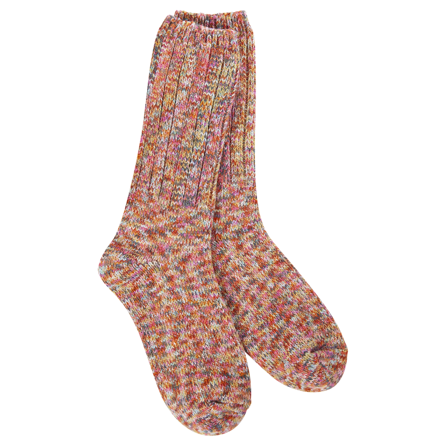 World's Softest Socks - Women's Weekend Ragg Crew Floral