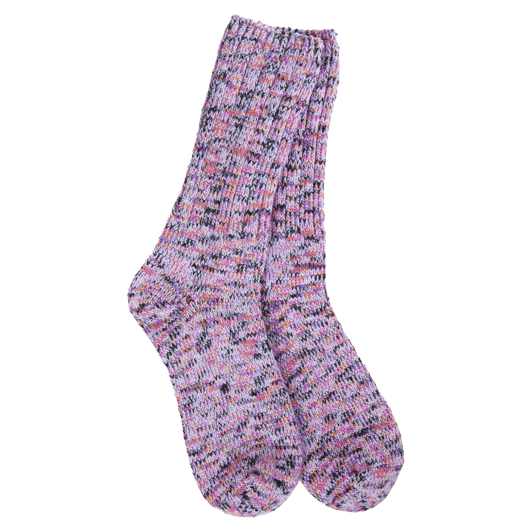 World's Softest Socks - Women's Weekend Ragg Crew. Lavender