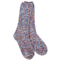 World's Softest Socks - indigo Women's Weekend Ragg Crew.