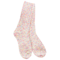 World's Softest Socks - Women's Weekend Ragg Crew. Whimsy