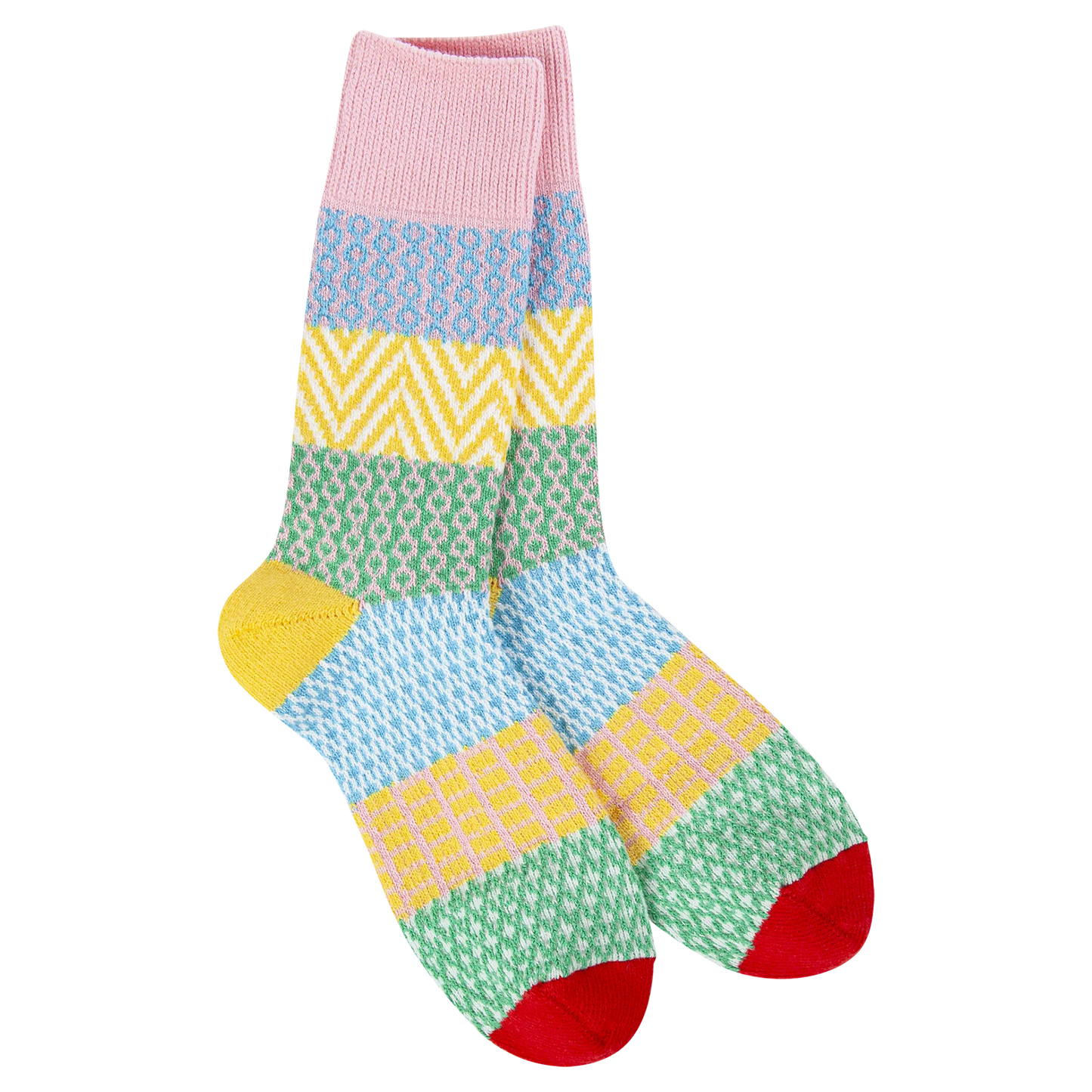 World's Softest Socks - Women's Holiday Confetti Crew. Wonderland