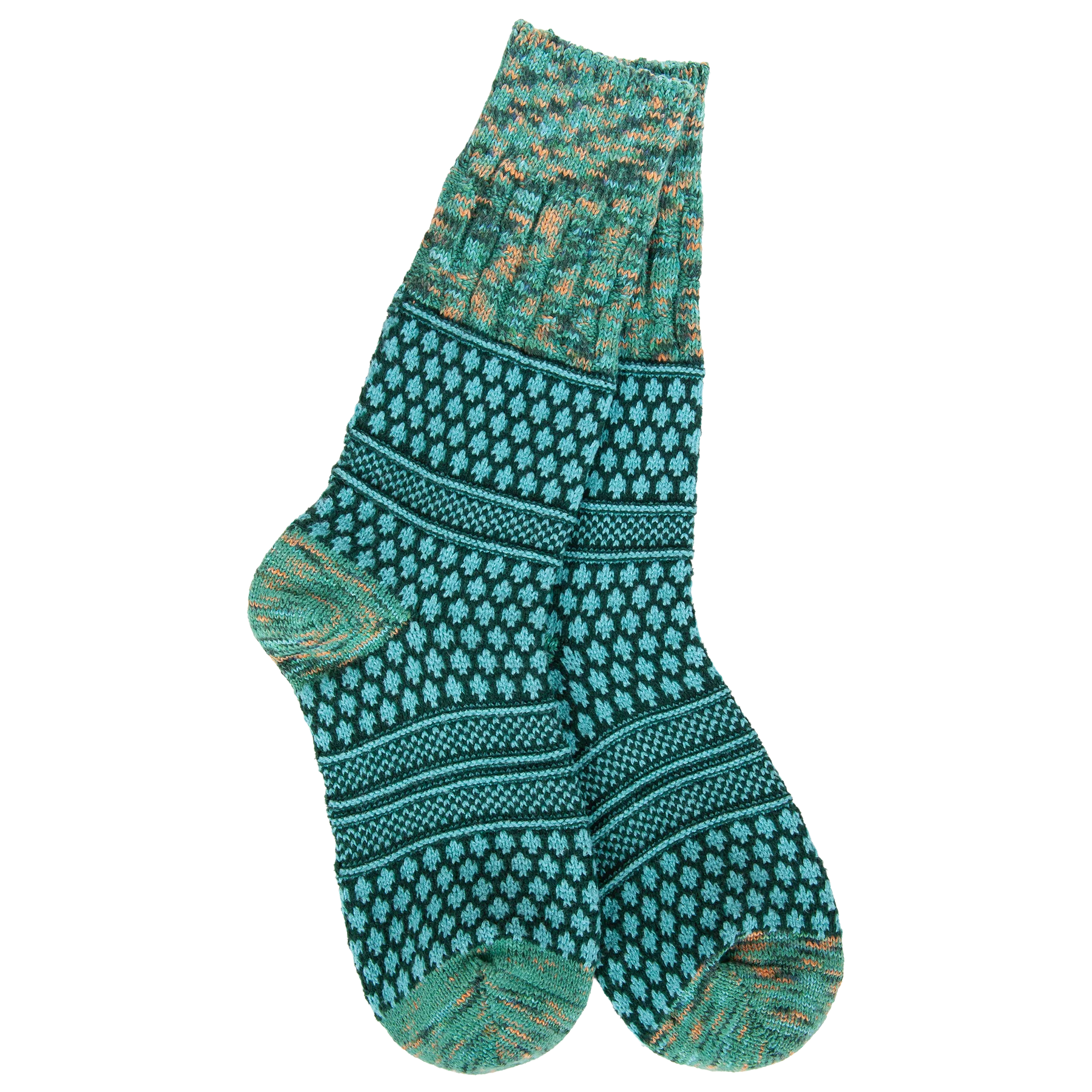 World's Softest Socks - Woodland Women's Weekend Gallery Textured Crew