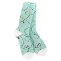 World's Softest Socks - Women's Holiday Cozy Crew. Holiday Lights
