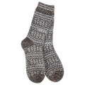 World's Softest Socks -Blue Dark Confetti - Women's Holiday Confetti Crew.