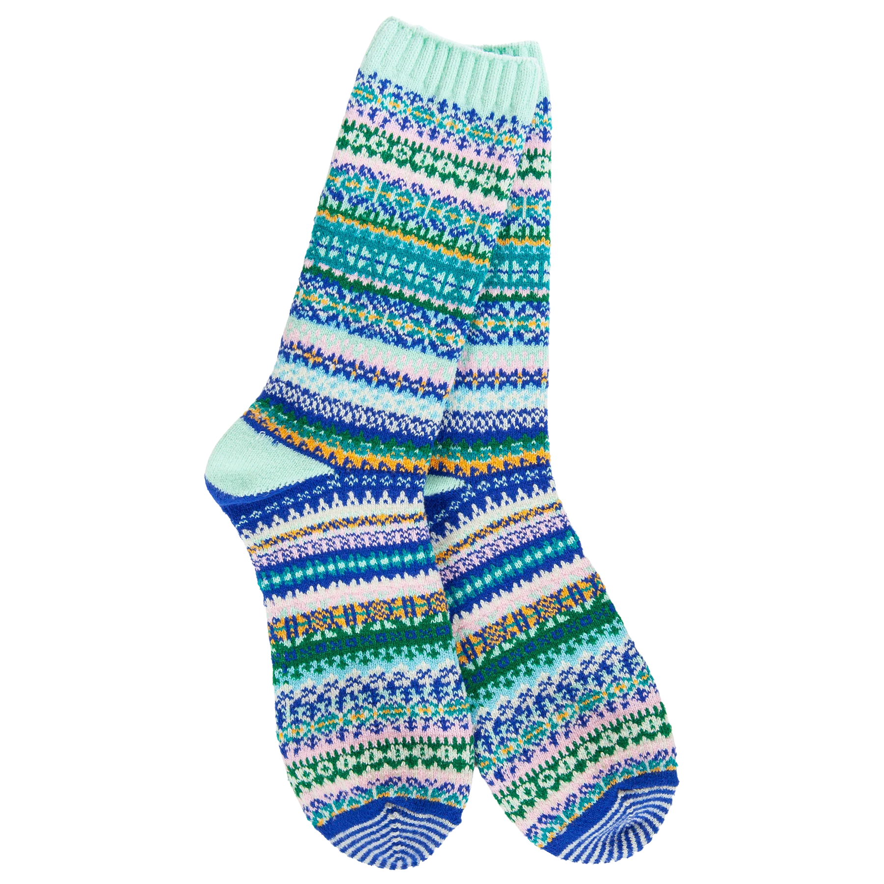 World's Softest Socks -Nordic Crew Sock - Mint