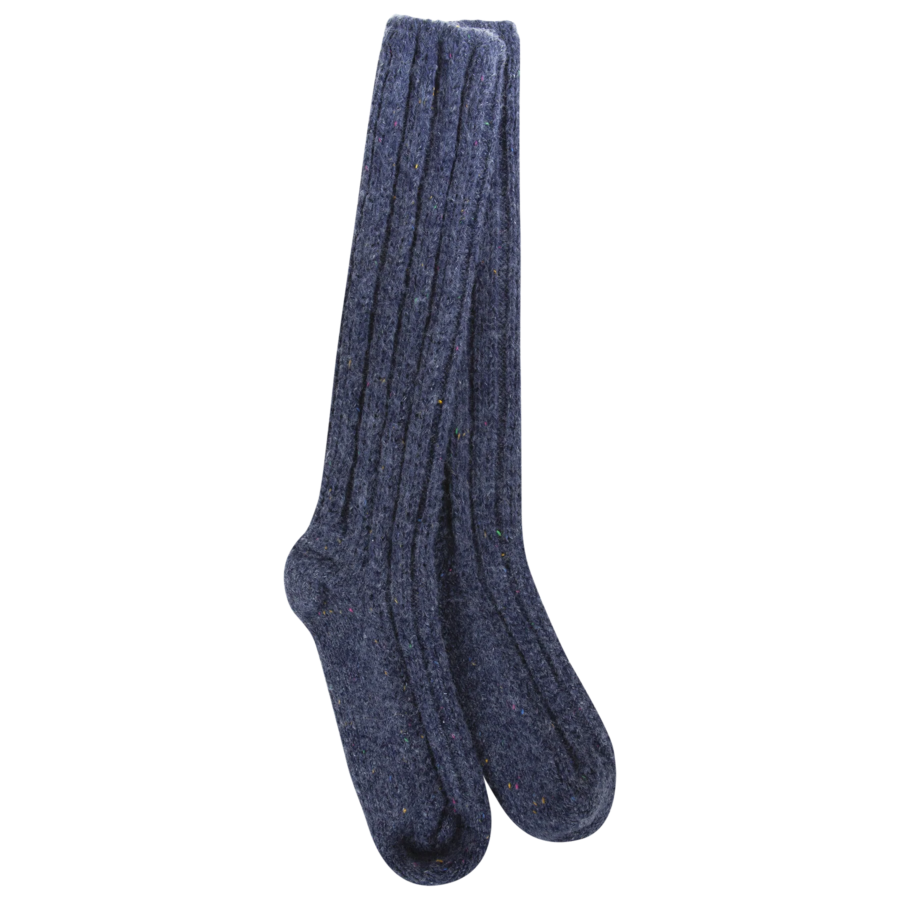 World's Softest Socks - Women's Slouch Crew - Denim Confetti