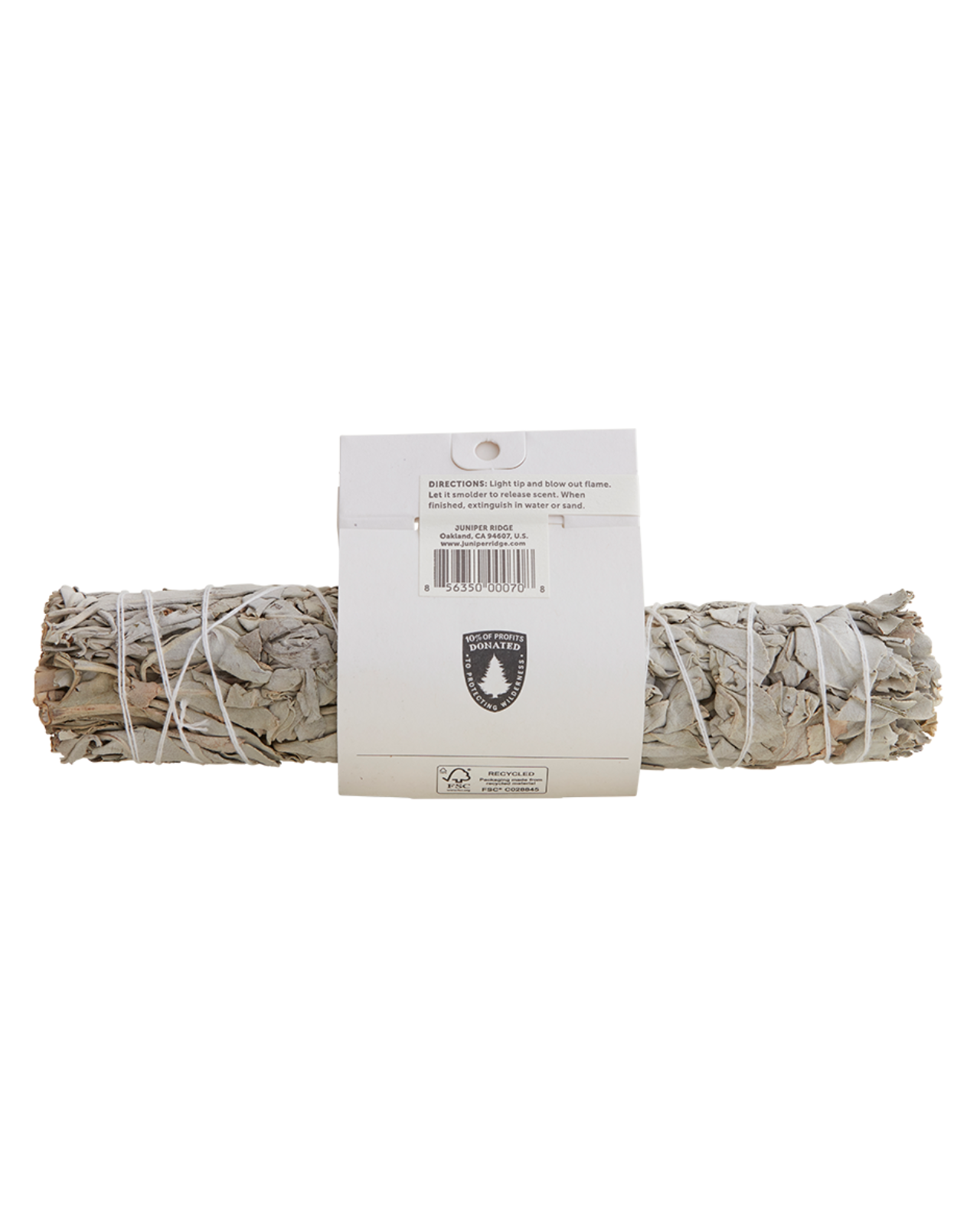 Juniper Ridge - Farmed White Sage Natural Incense Bundle - Large