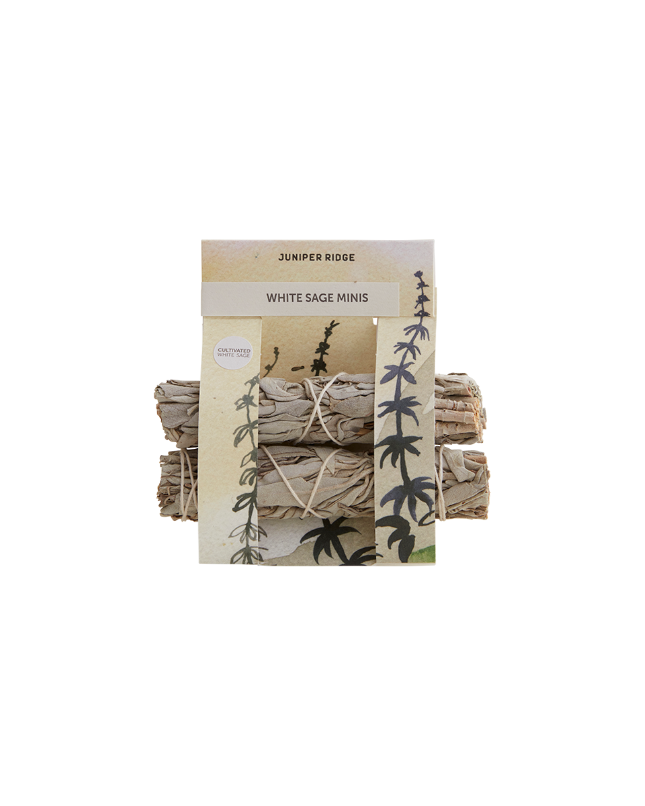 Juniper Ridge - Farmed White Sage Natural Incense Bundle Minis